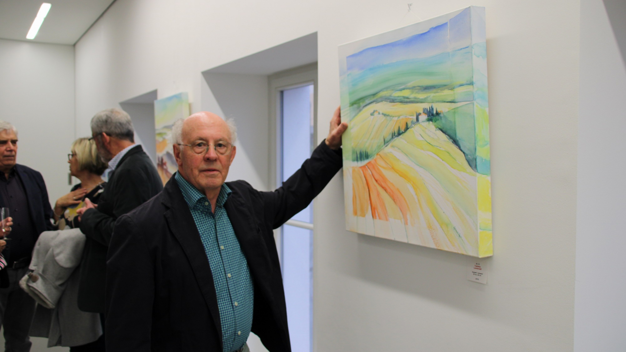 Vernissage der Ausstellung von Herbert Heß im Goldenen Engel